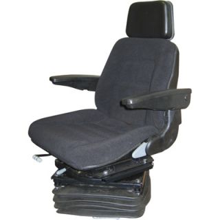 Fabric Suspension Seat   Black, Model# 33001BK