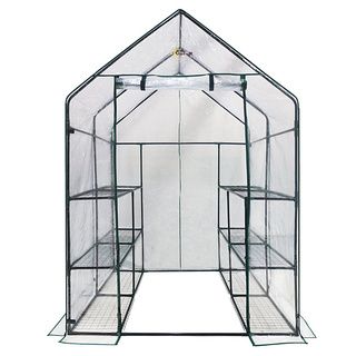 Ogrow Deluxe Walk in 6 tier 12 shelf Portable Greenhouse