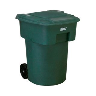 Roto Industries Waste Containers   36 3/4 X29 3/4 X48   Green   Green