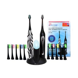 Pursonic Dual Handle Sonic Toothbrush With Uv Sanitizer