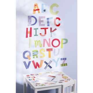 Wallies Wall Play Alphabet Fun Peel & Stick d cor