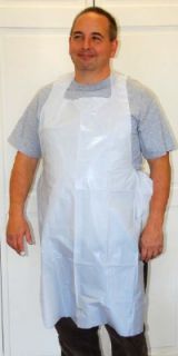 Intedge Disposable Poly Apron, 1.25 mil