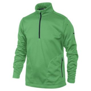 Nike Therma FIT Half Zip Boys Golf Pullover   Gamma Green