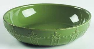 Signature Sorrento Oregano (Green) 8 Individual Pasta Bowl, Fine China Dinnerwa