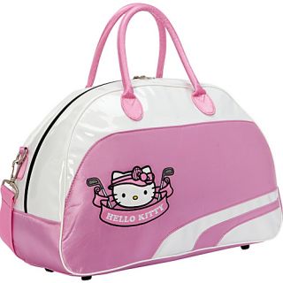 Hello Kitty Golf Mix & Match Boston Bag Pink/White   Hello Ki