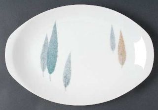 Noritake Namiki 14 Oval Serving Platter, Fine China Dinnerware   Cook N Serve