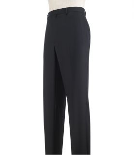 NEW Signature Tailored Fit Wool Plain Front Trousers Extended Sizes JoS. A. Ban