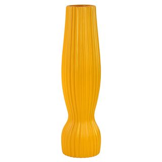 Yellow Ceramic Vase (YellowDimensions 18 inches high x 5 inches wide UPC 877101201809 CeramicColor YellowDimensions 18 inches high x 5 inches wide UPC 877101201809)