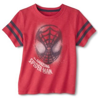 Spider Man Infant Toddler Boys Short Sleeve Tee   Cherry Tomato 3T