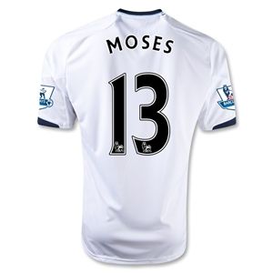 adidas Chelsea 12/13 MOSES Away Soccer Jersey