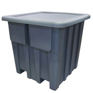 Royal Plastic Bulk Container   45X45x44   Gray