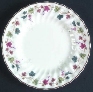 Royal Doulton Canterbury Bread & Butter Plate, Fine China Dinnerware   Leaves &