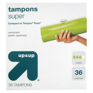 up & up Super Unscented Tampons 36 pk.