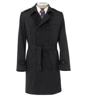 Traveler Tailored Fit Double Breasted Raincoat Extended Sizes JoS. A. Bank