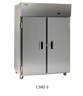 Delfield Scientific 56 Reach In Refrigerator   (2) Solid Full Door, All Stainless