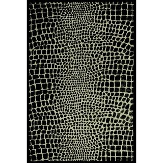 Martha Stewart ia Hanging/ Moss Silk Blend Rug (79 X 99)