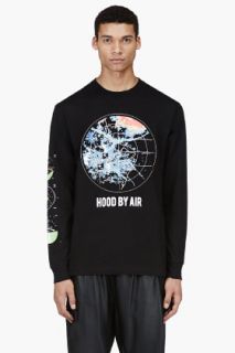 Hood By Air Black Radar Print T_shirt