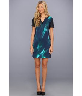 Elie Tahari Kellan Dress E8063603 Womens Dress (Blue)