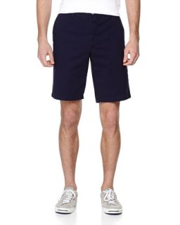 Twill Chino Shorts, Navy