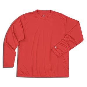 Diadora Sfida LS Soccer T shirt (Red)