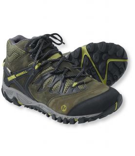 Mens Merrell Allout Blaze Ventilated Hiking Shoes, Mid
