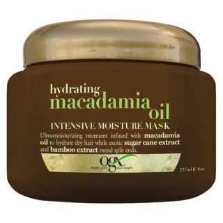 OGX Hydrating Macadamia Oil Intensive Moisture Hair Mask   8.0 oz