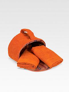 Etro Roubert Towel Gift Set   Orange
