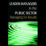 Leader Manager in the Public Sector