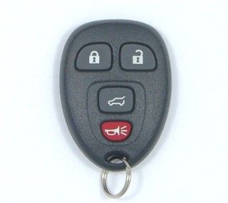 2008 Buick Enclave Keyless Entry Remote w/ Rear Glass