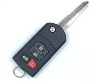 2009 Mazda 6 Keyless Entry Remote + key   Used