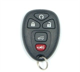 2012 Buick Enclave Keyless Entry Remote w/ Engine Start, Rear Glass
