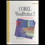 Corel WordPerfect 7  Tutorial and Applications / Text Only