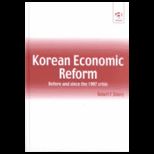 Korean Economic Reform Before and Since