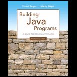 Building Java Programs  With Access