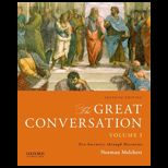Great Conversation Volume I  Pre Socratics Through Descartes
