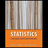 Statistics, Concepts and Controversies (Looseleaf) Package