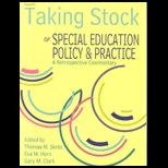 Taking Stock of Special Education, Policy and Practice