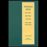 Thomas Reid On Logic, Rhetoric And The Fine Arts