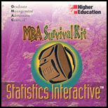 MBA Survival Kit  Statistics Interactive   With CD