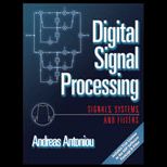 Digital Signal Processing Signals, Systems, and Filters