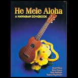 He Mele Aloha A Hawaiian Songbook