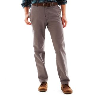 Lee Total Freedom Flat Front Pants, Grey, Mens