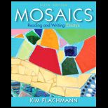 Mosaics  Reading and Writing Essays Text
