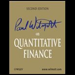 Paul Wilmott on Quantitative Finance  Volumes 1 and 2 and 3