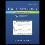 Excel Modeling in Corporate Finance   With CD