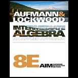 Intermediate Algebra Applied Approach Text Only