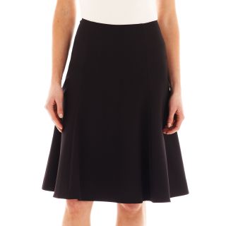 LIZ CLAIBORNE Long Tulip Skirt   Tall, Black