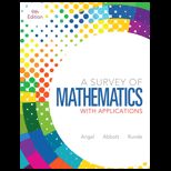 Survey of Mathematics With Application   Package