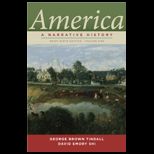 America  Narrative History, Brief Volume One