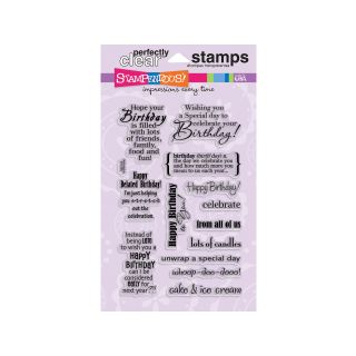 Stampendous Clear Scrapbook Stamps